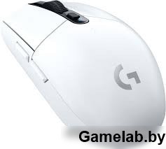 Logitech Мышь Logitech Мышь игровая Logitech G304 Lightspeed White белая, 200-12000dpi, беспроводная