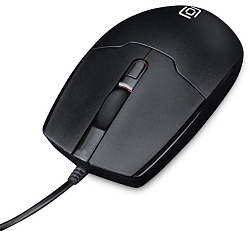 Мышь Оклик 147M черный оптическая (1600dpi) PS/2 (4but)