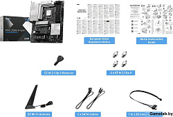 MSI Материнская плата MSI PRO Z890-P WIFI Z890, LGA1851, 4*DDR5, 3*PCIEx16, 4*M.2, 2*TypeC, 1*USB3.2