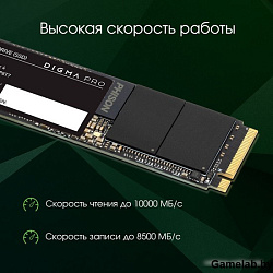 Накопитель SSD Digma PCIe 5.0 x4 2TB DGPST5002TP6T4 Pro Top P6 M.2 2280