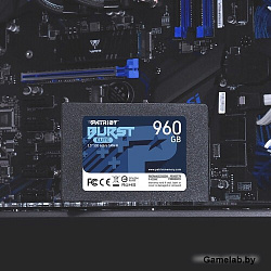 SSD жесткий диск SATA2.5" 960GB BURST PBE960GS25SSDR PATRIOT