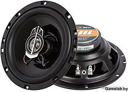 Колонки автомобильные Kicx JM-165 130Вт 89дБ 4Ом 16.5см (6 1/2дюйм) (ком.:2кол.) коаксиальные трехпо