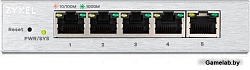 Коммутатор Zyxel GS1200-5  управляемый настольный
