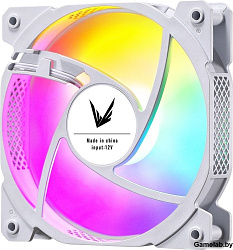 Вентилятор Formula Cosmic 12WH ARPW ARGB 120x120x25mm белый 4-pin 19-26.8dB Ret