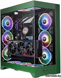 Корпус Thermaltake CTE E660MX Racing зеленый без БП E-ATX 11x120mm 4x140mm 2xUSB3.0 audio bott PSU