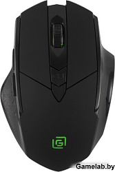 Мышь Оклик 780GW черный оптическая (3200dpi) беспроводная USB для ноутбука (6but)