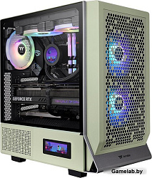Корпус для ПК Ceres 300 TG ARGB Matcha Green/Matcha Green/Win/SPCC/Tempered Glass*1/CT140 ARGB Fan*2