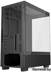 Корпус Powercase Vision Micro M, Tempered Glass, чёрный, mATX  (CVMMB-L0)