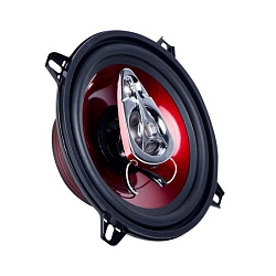 Колонки автомобильные Kicx SP 133 100Вт 89дБ 4Ом 13см (5дюйм) (ком.:2кол.) коаксиальные трехполосные