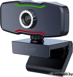 ACD Веб-камера ACD-Vision UC500 CMOS 2МПикс, 1920x1080p, 30к/с, микрофон встр., кабель USB 2.0 1.5м,