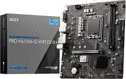 MSI PRO H610M-G WIFI DDR4/MS-7D46\PRO H610M-G WIFI DDR4\601-7D46-460,14\801-7D46-029\ STD OPT:AB PRO