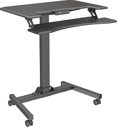 Стол для ноутбука Cactus VM-FDE103 столешница МДФ черный 91.5x56x123см (CS-FDE103BBK)