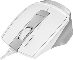 Мышь A4Tech Fstyler FM45S Air белый/серебристый оптическая (2400dpi) silent USB (7but)