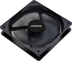 Вентилятор Digma DFAN-120-9 120x120x25mm 3-pin 4-pin (Molex)23dB 120gr Ret