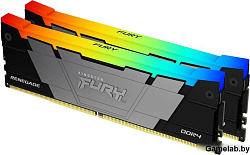 Kingston Модуль памяти Kingston 16GB DDR4 4266 FURY Renegade RGB Black XMP Non-ECC Unbuffered DIMM (