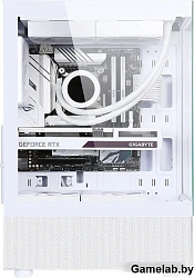 Корпус Formula Crystal Z1 PLUS белый без БП ATX 2xUSB2.0 1xUSB3.0 1xUSB3.1 audio bott PSU