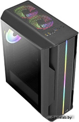 Корпус Aerocool Splinter Duo-G-BK-v1 черный без БП mATX 2x120mm 2xUSB3.0 audio