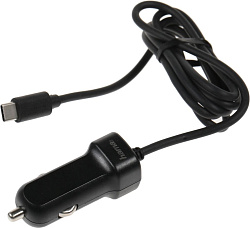 Автомобильное зар./устр. Hama H-173618 3A (PD) универсальное черный (00173618)