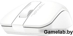 Мышь A4Tech Fstyler FB12 белый оптическая (1200dpi) беспроводная BT/Radio USB (3but)