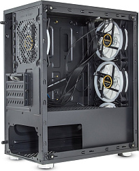 Корпус EXEGATE ExeGate Mistery X2 MiniTower без Б/П MicroATX Цвет черный EX294382RUS