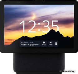 Яндекс Станция Дуо Макс YNDX-00055 с Алисой, с Zigbee black (YNDX-00055BLK)