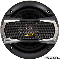 Колонки автомобильные Kicx JM-165 130Вт 89дБ 4Ом 16.5см (6 1/2дюйм) (ком.:2кол.) коаксиальные трехпо