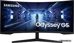 Монитор Samsung 34" C34G55TWWI черный VA LED 1ms 21:9 HDMI матовая 250cd 178гр/178гр 3440x1440 Displ