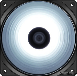 Вентилятор 120mm Deepcool RF120W  (120x120x25mm, 1300об/мин, LED White подсветка)