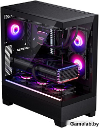 Корпус PHANTEKS 523 XT View, Black, 3x120mm ARGB Fan, Tempered Glass, Mid-Tower / PH-XT523V1_DBK01_R