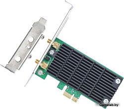 Сетевой адаптер WiFi TP-Link Archer T4E PCI Express (ант.внеш.съем) 2ант.