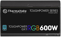Блок питания Thermaltake Toughpower GX1 RGB 600W (PS-TPD-0600NHFAGE-1) v.2.4,A.PFS,80 Plus Gold,Fan 