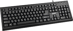 Клавиатура Acer OKW120 черный USB Multimedia