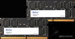 Модуль памяти SO-DIMM DDR4 Netac Basic 16GB 3200MHz CL22 1.2V / NTBSD4N32SP-16