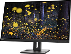Монитор Lenovo 27" ThinkVision E27q-20 черный IPS LED 4ms 16:9 HDMI M/M матовая HAS Piv 1000:1 350cd