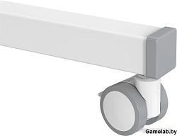 Стол для ноутбука Cactus VM-FDE103 столешница МДФ белый 91.5x56x123см (CS-FDE103WWT)