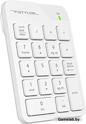 Числовой блок A4Tech FGK21C белый USB беспроводная slim для ноутбука