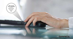 Клавиатура + мышь A4Tech 3000NS клав:черный мышь:черный USB беспроводная Multimedia