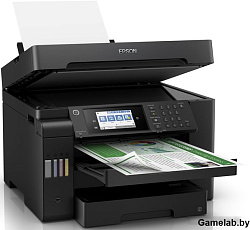 МФУ струйный Epson L15150 (C11CH72404) A3+ Duplex Net WiFi USB RJ-45 черный