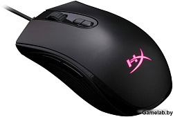 Мышь HyperX Pulsefire Core черный оптическая (6200dpi) USB (6but)