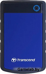 External HDD 2.5" USB3.0 Transcend 4Tb StoreJet 25H3B (TS4TSJ25H3B) Anti-Shock Black/Blu RTL