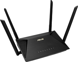 ASUS RT-AX53U// роутер  802.11b/g/n/ac/ax, до 574 + 1201 Mbps, 2,4 + 5 гГц, 4 антенны, USB ; 90IG06P
