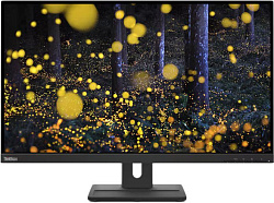 Монитор Lenovo 27" ThinkVision E27q-20 черный IPS LED 4ms 16:9 HDMI M/M матовая HAS Piv 1000:1 350cd