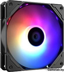 Вентилятор для корпуса ID-COOLING TF-12025-PRO-ARGB (120mm, 1800rpm, 82.5 CFM, 35.2 дБ, PWM 4-pin, A