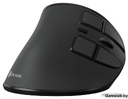 Мышь Оклик 990MW черный оптическая (2400dpi) silent беспроводная BT/Radio USB для ноутбука (9but)