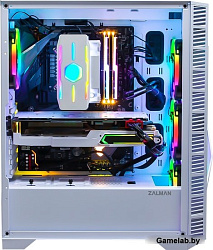 Корпус MIDITOWER ATX W/O PSU Z3 ICEBERG WHITE ZALMAN