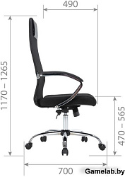 Chairman CH612 сhrome черный