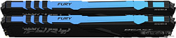 Память DDR4 2x64GB 3200MHz Kingston KF432C16BB2AK2/64 Fury Beast RGB RTL Gaming PC4-25600 CL16 DIMM 