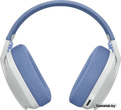 Наушники с микрофоном Logitech G435 белый/синий (981-001077)