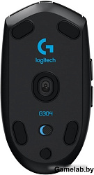Мышь Logitech G304 Lightspeed черный оптическая (12000dpi) беспроводная USB (5but)