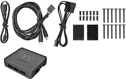 Комплект вентиляторов (3 шт) для ПК Riing Quad 12 RGB Radiator Fan TT Premium Edition 3 Pack/Fan/120